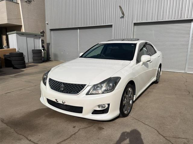 クラウン 2.5アスリート ナビパッケージ ETC オートクルーズコントロール ナビ アルミホイール HID サンルーフ AT スマートキー 電動格納ミラー 盗難防止システム CD DVD再生 MD ミュージックプレイヤー接続可 衝突安全ボディ(21枚目)