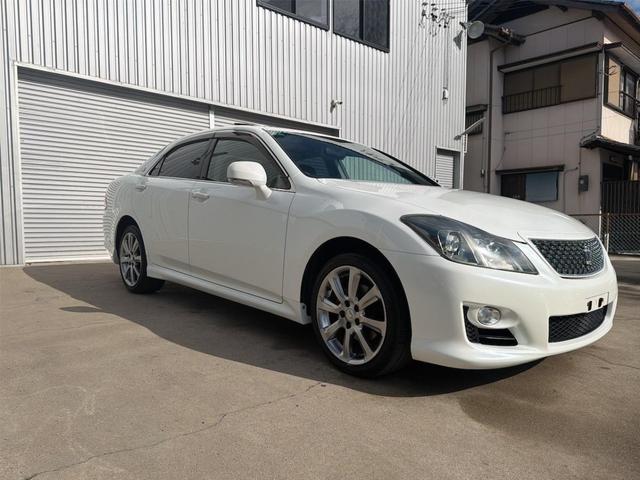 クラウン 2.5アスリート ナビパッケージ ETC オートクルーズコントロール ナビ アルミホイール HID サンルーフ AT スマートキー 電動格納ミラー 盗難防止システム CD DVD再生 MD ミュージックプレイヤー接続可 衝突安全ボディ(22枚目)