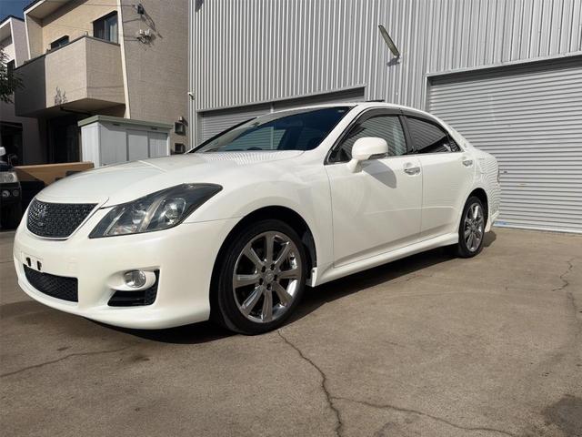 クラウン 2.5アスリート ナビパッケージ ETC オートクルーズコントロール ナビ アルミホイール HID サンルーフ AT スマートキー 電動格納ミラー 盗難防止システム CD DVD再生 MD ミュージックプレイヤー接続可 衝突安全ボディ(24枚目)