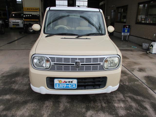 アルトラパン Ｘ　キーレス　純正アルミ　バイザー　禁煙車　ツートンカラー　ウインカーミラー（2枚目）