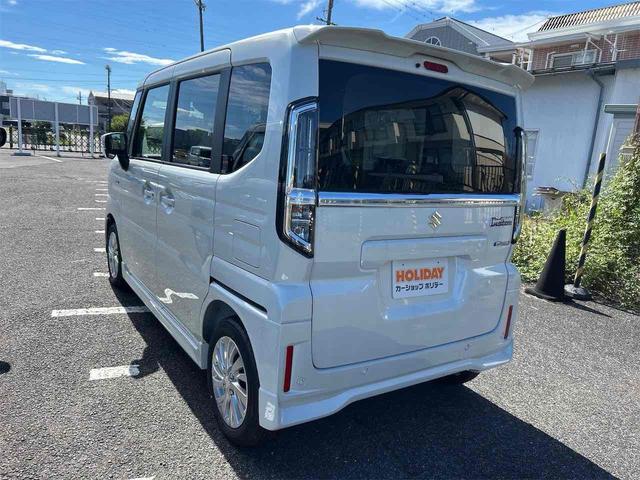 スペーシアカスタム ハイブリッドGS 届け出済み未使用車 両側スライド・片側電動 クリアランスソナー オートクルーズコントロール オートライト LEDヘッドランプ スマートキー アイドリングストップ 電動格納ミラー シートヒーター(18枚目)