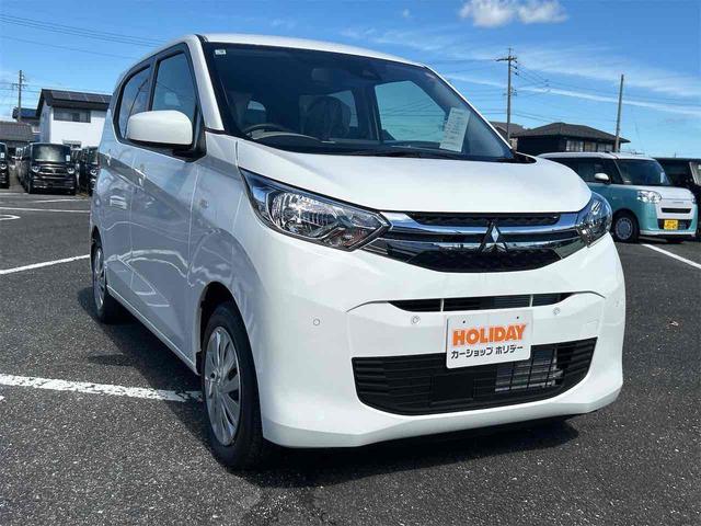 ｅＫワゴン Ｍ　届け出済み未使用車　バックカメラ　クリアランスソナー　レーンアシスト　衝突被害軽減システム　オートライト　キーレスエントリー　アイドリングストップ　電動格納ミラー　シートヒーター　ベンチシート　ＣＶＴ（14枚目）
