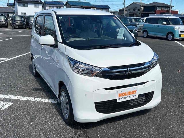 ｅＫワゴン Ｍ　届け出済み未使用車　バックカメラ　クリアランスソナー　レーンアシスト　衝突被害軽減システム　オートライト　キーレスエントリー　アイドリングストップ　電動格納ミラー　シートヒーター　ベンチシート　ＣＶＴ（15枚目）