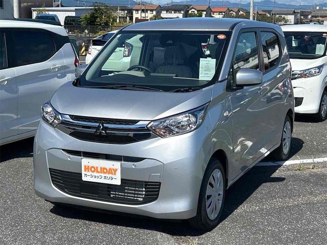 ｅＫワゴン Ｍ　届け出済み未使用車　バックカメラ　クリアランスソナー　衝突被害軽減システム　オートライト　キーレスエントリー　アイドリングストップ　電動格納ミラー　シートヒーター　ベンチシート　ＣＶＴ（12枚目）