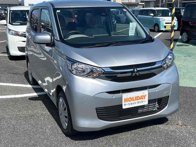 ｅＫワゴン Ｍ　届け出済み未使用車　バックカメラ　クリアランスソナー　衝突被害軽減システム　オートライト　キーレスエントリー　アイドリングストップ　電動格納ミラー　シートヒーター　ベンチシート　ＣＶＴ（22枚目）