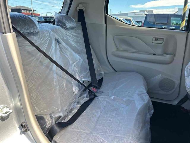 ｅＫワゴン Ｍ　届け出済み未使用車　バックカメラ　クリアランスソナー　衝突被害軽減システム　オートライト　キーレスエントリー　アイドリングストップ　電動格納ミラー　シートヒーター　ベンチシート　ＣＶＴ（53枚目）