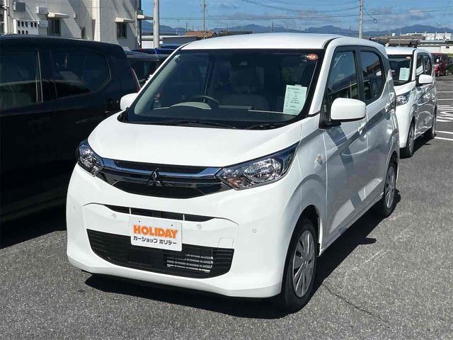 ｅＫワゴン Ｍ　届け出済み未使用車　バックカメラ　クリアランスソナー　レーンアシスト　衝突被害軽減システム　オートライト　キーレスエントリー　アイドリングストップ　電動格納ミラー　シートヒーター　ベンチシート　ＣＶＴ（12枚目）