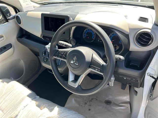 ｅＫワゴン Ｍ　届け出済み未使用車　バックカメラ　クリアランスソナー　レーンアシスト　衝突被害軽減システム　オートライト　キーレスエントリー　アイドリングストップ　電動格納ミラー　シートヒーター　ベンチシート　ＣＶＴ（51枚目）