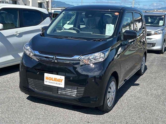 ｅＫワゴン Ｍ　届け出済み未使用車　バックカメラ　クリアランスソナー　レーンアシスト　衝突被害軽減システム　オートライト　キーレスエントリー　アイドリングストップ　電動格納ミラー　シートヒーター　ベンチシート　ＣＶＴ（12枚目）