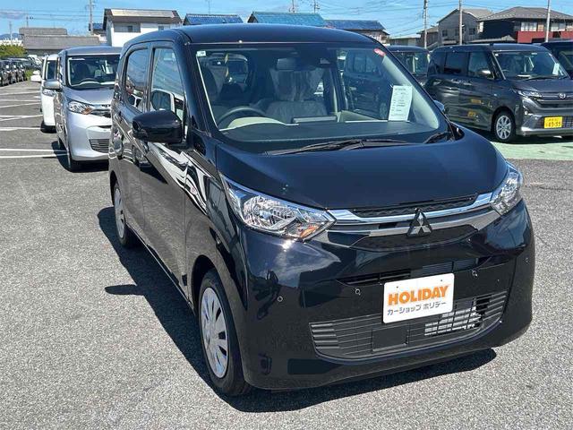 ｅＫワゴン Ｍ　届け出済み未使用車　バックカメラ　クリアランスソナー　レーンアシスト　衝突被害軽減システム　オートライト　キーレスエントリー　アイドリングストップ　電動格納ミラー　シートヒーター　ベンチシート　ＣＶＴ（15枚目）