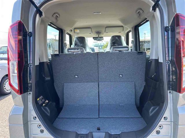 スペーシア ハイブリッドG 届け出済み未使用車 両側スライドドア クリアランスソナー 衝突被害軽減システム オートライト LEDヘッドランプ スマートキー アイドリングストップ 電動格納ミラー ベンチシート CVT(19枚目)