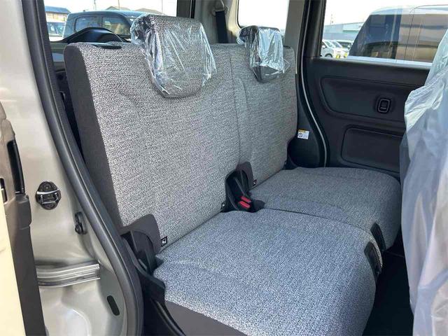 スペーシア ハイブリッドG 届け出済み未使用車 両側スライドドア クリアランスソナー 衝突被害軽減システム オートライト LEDヘッドランプ スマートキー アイドリングストップ 電動格納ミラー ベンチシート CVT(51枚目)