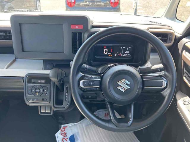 スペーシア ハイブリッドG 届け出済み未使用車 両側スライドドア クリアランスソナー 衝突被害軽減システム オートライト LEDヘッドランプ スマートキー アイドリングストップ 電動格納ミラー ベンチシート 盗難防止システム(3枚目)