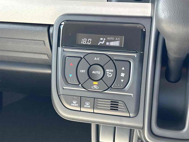 スペーシア ハイブリッドＧ　届け出済み未使用車　両側スライドドア　クリアランスソナー　衝突被害軽減システム　オートライト　ＬＥＤヘッドランプ　スマートキー　アイドリングストップ　電動格納ミラー　シートヒーター　ベンチシート（7枚目）