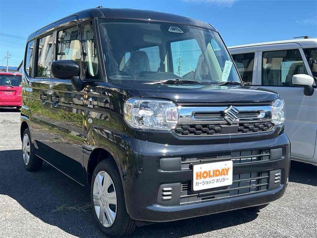 スペーシア ハイブリッドＧ　届け出済み未使用車　両側スライドドア　クリアランスソナー　衝突被害軽減システム　オートライト　ＬＥＤヘッドランプ　スマートキー　アイドリングストップ　電動格納ミラー　シートヒーター　ベンチシート（14枚目）