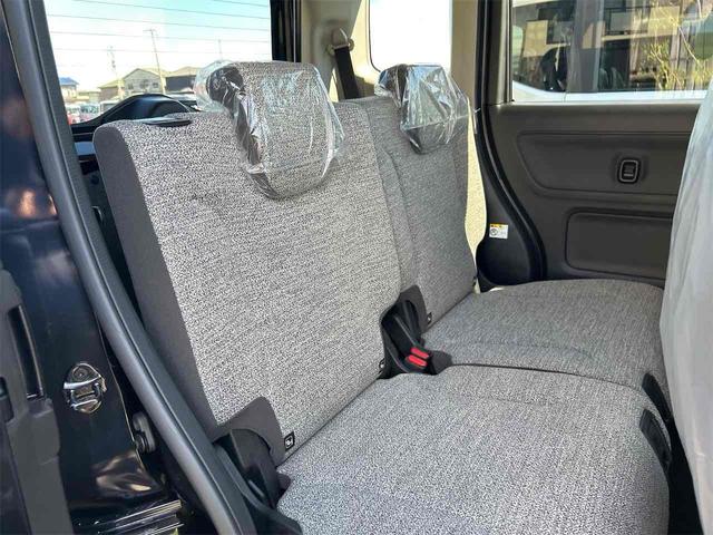 スペーシア ハイブリッドＧ　届け出済み未使用車　両側スライドドア　クリアランスソナー　衝突被害軽減システム　オートライト　ＬＥＤヘッドランプ　スマートキー　アイドリングストップ　電動格納ミラー　シートヒーター　ベンチシート（28枚目）