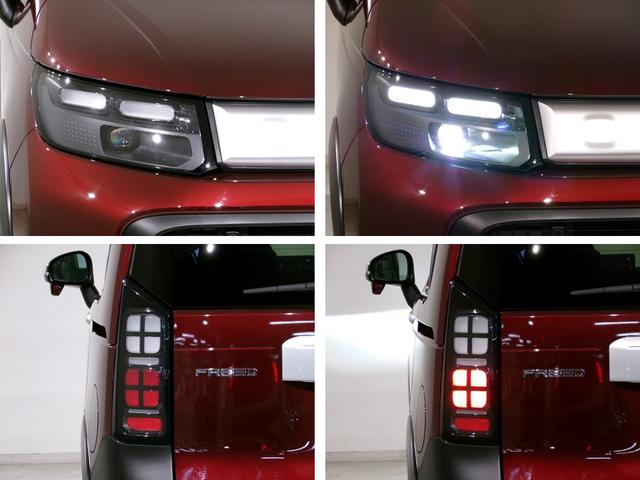 【ＬＥＤヘッドライト】ＬＥＤヘッドライトは省電力で、明るく遠くまで照らし、夜道や雨天時などの安心感を高めます。点灯忘れを防ぐオートライトも付いているので安心ですね♪