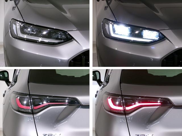 ＺＲ－Ｖ ｅ：ＨＥＶＺ特別仕様車ブラックスタイル　４ＷＤＢｌｕｅｔｏｏｔｈ接続全周囲カメラ電動シート電動リアゲートシートヒーターワイヤレス充電器ドラレコＥＴＣインターナビフルセグＴＶ本革シート純正アルミホイールスマートキー　ドライブレコーダー　禁煙車（62枚目）