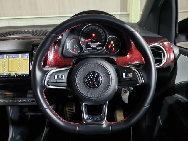 アップ！ アップ！ＧＴＩ　６速ＭＴ　ワンオーナー　社外ナビ　フルセグ　Ｂｌｕｅｔｏｏｔｈ　バックカメラ　パークセンサー　ＫＷ車高調　ミルテックマフラー　ＬＥＤヘッド＆フォグ　シートヒーター　ＥＴＣ　ＣＯＸパーツ（47枚目）