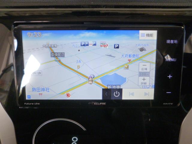 ｅＫカスタム Ｇセーフティパッケージ　衝突軽減ブレーキ　イクリプスメモリーナビ　アラウンドビューモニター　フルセグテレビ　ＥＴＣ　スマートキー＆プッシュスタート　走行距離無制限１年保証　禁煙車（10枚目）