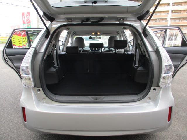 プリウスアルファ G 純正SDナビ バックモニター ETC 前後ドラレコ クルコン スマートキー2個 ワンオーナー 禁煙車(28枚目)