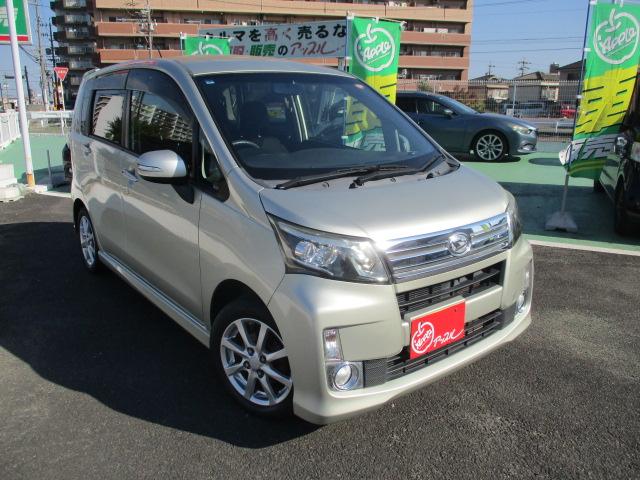 ムーヴ カスタム X カロッツェリアナビ 地デジテレビ 純正エアロ 一年保証(6枚目)