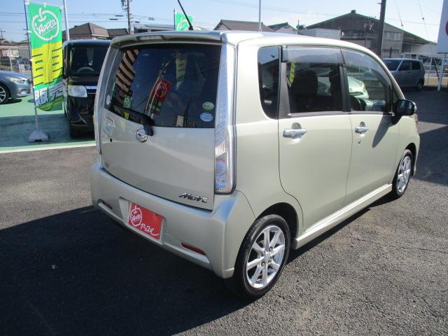 ムーヴ カスタム X カロッツェリアナビ 地デジテレビ 純正エアロ 一年保証(8枚目)