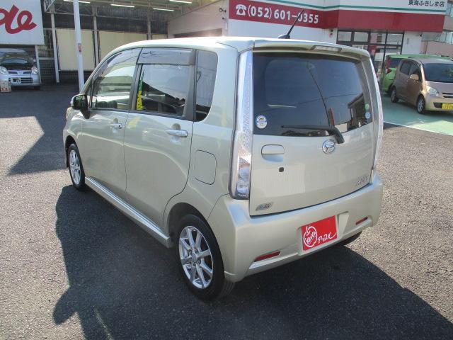 ムーヴ カスタム X カロッツェリアナビ 地デジテレビ 純正エアロ 一年保証(9枚目)