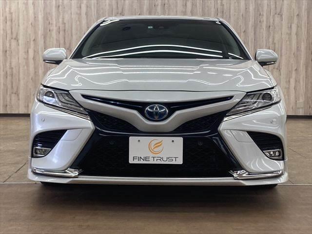 カムリ ＷＳ　ＴＲＤエアロ　純正ＳＤナビ　バックカメラ　ブラインドスポットモニター　コーナーセンサー　禁煙車　レーダークルーズコントロール　フルセグＴＶ　Ｂｌｕｅｔｏｏｔｈ　ＬＥＤヘッドライト　ＥＴＣ（14枚目）