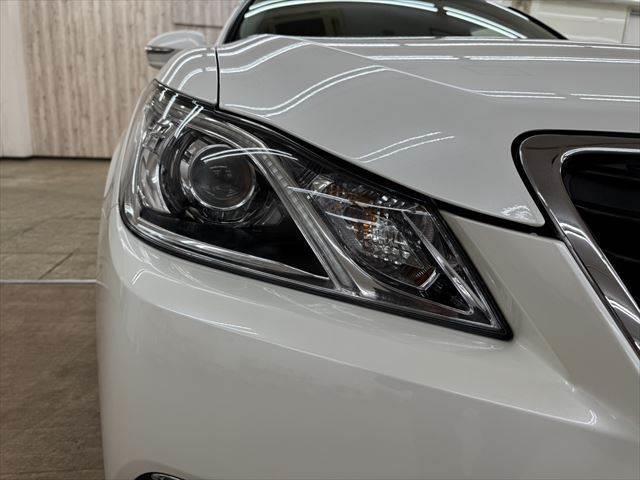 クラウンハイブリッド ロイヤルサルーン 純正HDDナビ レーダークルーズコントロール 衝突軽減ブレーキ 禁煙車 バックカメラ フルセグ パワーシート LEDヘッドライト シートヒーター Bluetooth クリアランスソナー 17インチAW(22枚目)