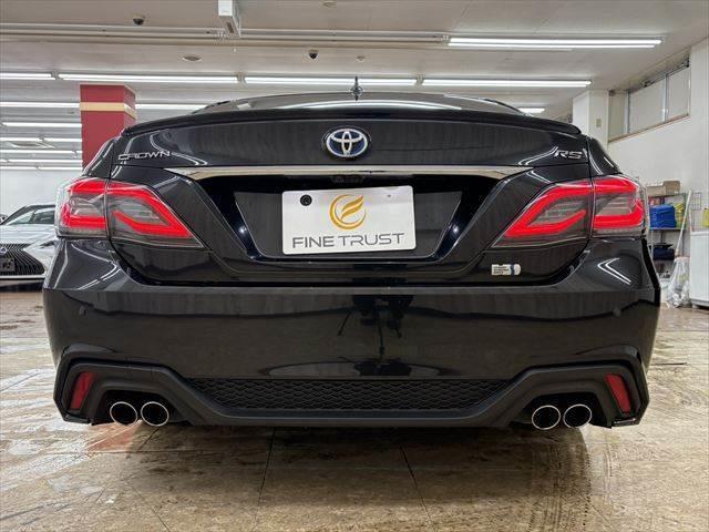 クラウンハイブリッド ＲＳアドバンス　後期型　１２．３型純正ナビ　禁煙車　衝突軽減ブレーキ　レーダークルーズコントロール　全方位カメラ　本革シート　シートエアコン　シートヒーター　パワーシート　ＨＵＤ　デジタルインナーミラー　ＢＳＭ（19枚目）