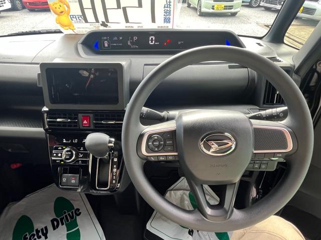 タント カスタムX フロアマット サイドバイザー シートヒーター 両側パワースライドドア(10枚目)