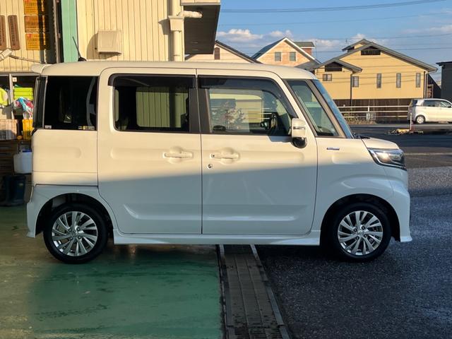 スペーシアカスタム ハイブリッドＧＳ　タイヤ４本・バッテリー新品交換　ＳＤナビ　Ｂｌｕｅｔｏｏｔｈオーディオ　フルセグＴＶ　全方位カメラ　シートヒーター　フロアマット　サイドバイザー　左側パワースライドドア　ドラレコ前後（5枚目）