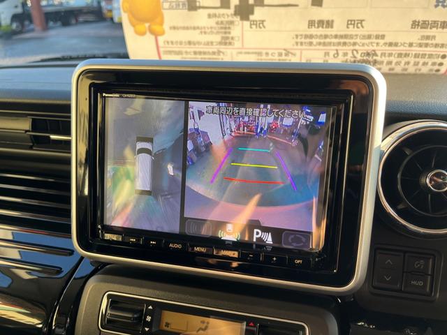 スペーシアカスタム ハイブリッドＧＳ　タイヤ４本・バッテリー新品交換　ＳＤナビ　Ｂｌｕｅｔｏｏｔｈオーディオ　フルセグＴＶ　全方位カメラ　シートヒーター　フロアマット　サイドバイザー　左側パワースライドドア　ドラレコ前後（19枚目）