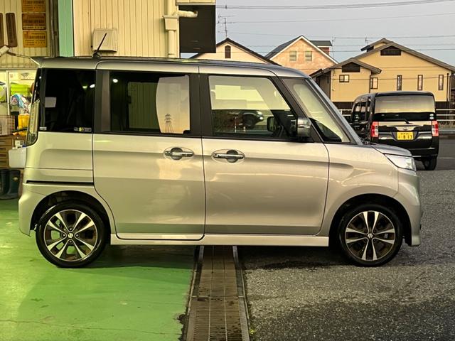 スペーシアカスタムＺ ターボ　タイヤ４本・バッテリー新品交換　ターボ　左側パワースライドドア　クルーズコントロール（3枚目）