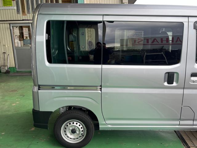 ハイゼットカーゴ DX キーレス サイドバイザー 純正オールウェザーマット新品装着(3枚目)