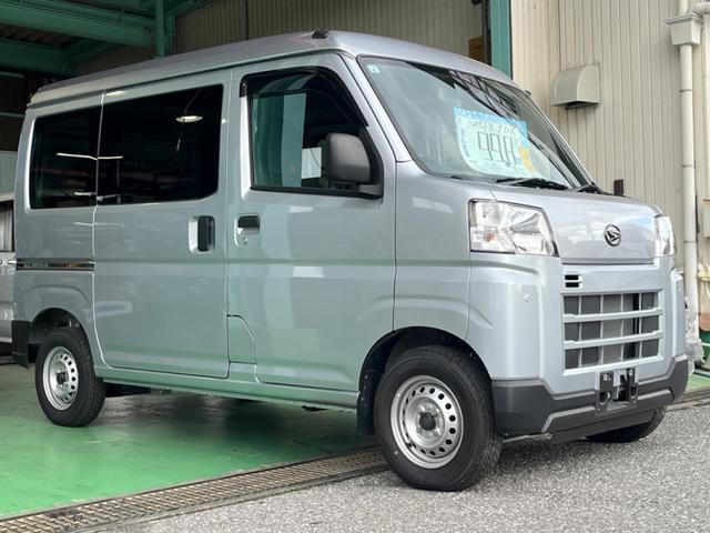 ハイゼットカーゴ DX キーレス サイドバイザー 純正オールウェザーマット新品装着(12枚目)