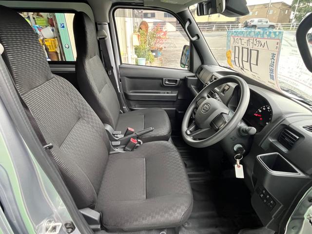 ハイゼットカーゴ DX キーレス サイドバイザー 純正オールウェザーマット新品装着(26枚目)