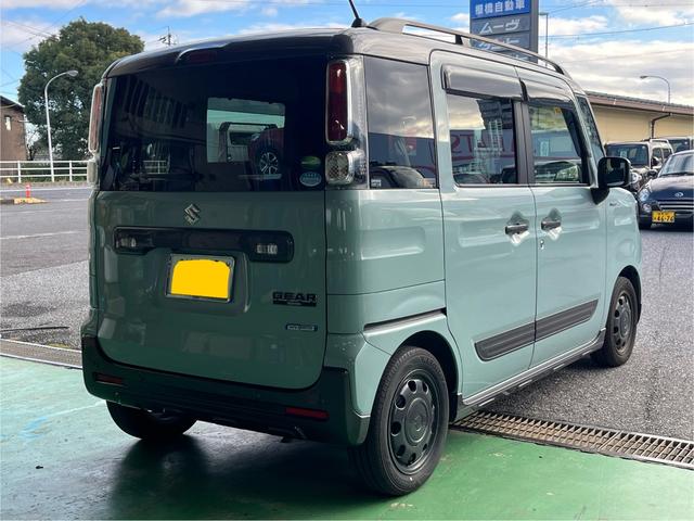 スペーシアギア ハイブリッドXZ タイヤ4本新品交換 純正ナビ Bluetoothオーディオ フルセグTV ハンズフリー バックカメラ フロアマット サイドバイザー ドライブレコーダー(7枚目)