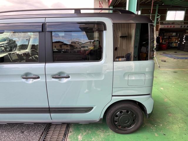 スペーシアギア ハイブリッドXZ タイヤ4本新品交換 純正ナビ Bluetoothオーディオ フルセグTV ハンズフリー バックカメラ フロアマット サイドバイザー ドライブレコーダー(27枚目)