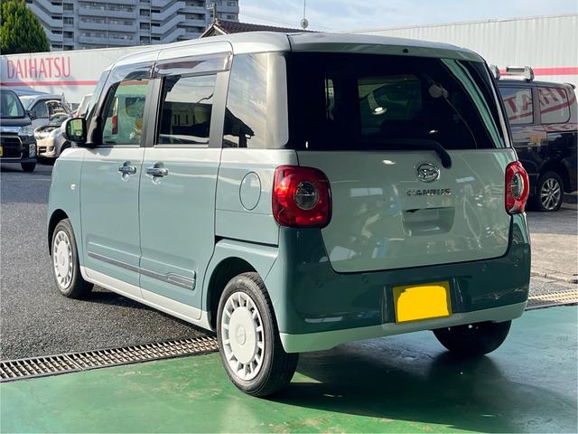 ムーヴキャンバス ストライプスGターボ タイヤ4本新品・バッテリー新品交換 ターボ 純正10インチナビ Bluetoothオーディオ フルセグTV 全方位カメラ 両側パワースライドドア 置くだけ充電 ナビ連動ドライブレコーダー(9枚目)