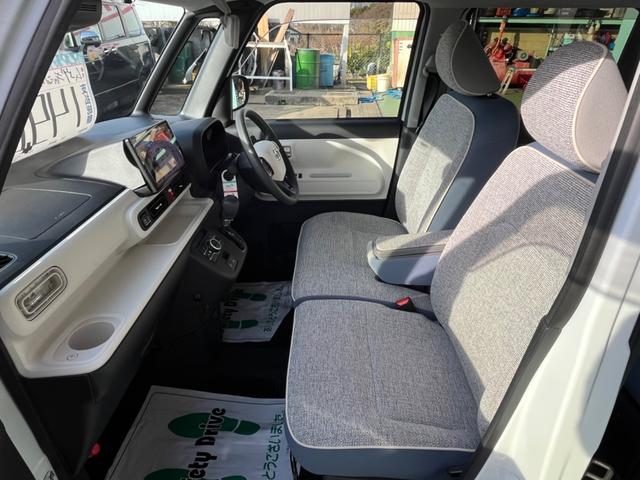 ムーヴキャンバス ストライプスGターボ タイヤ4本新品・バッテリー新品交換 ターボ 純正10インチナビ Bluetoothオーディオ フルセグTV 全方位カメラ 両側パワースライドドア 置くだけ充電 ナビ連動ドライブレコーダー(38枚目)