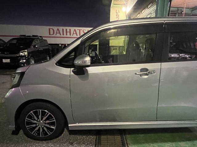 ムーヴ カスタム X ハイパーSAII バッテリー新品交換 ハーフレザーシート キーフリー フロアマット サイドバイザー(4枚目)