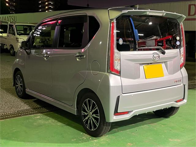 ムーヴ カスタム X ハイパーSAII バッテリー新品交換 ハーフレザーシート キーフリー フロアマット サイドバイザー(8枚目)