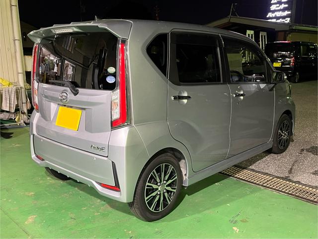 ムーヴ カスタム X ハイパーSAII バッテリー新品交換 ハーフレザーシート キーフリー フロアマット サイドバイザー(34枚目)