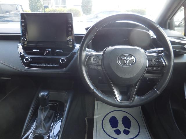 カローラツーリング ハイブリッド ダブルバイビー 法人1オナ 禁煙車 衝突軽減 車線逸脱 LED オートHiビーム 専用AW クルーズコントロール ハーフレザー 9inDオーディオ ナビTV フルセグ BT バックカメラ USB ETC ドラレコ(7枚目)