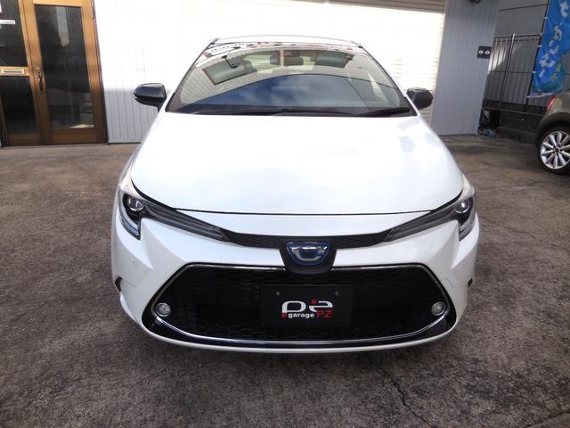 カローラツーリング ハイブリッド ダブルバイビー 法人1オナ 禁煙車 衝突軽減 車線逸脱 LED オートHiビーム 専用AW クルーズコントロール ハーフレザー 9inDオーディオ ナビTV フルセグ BT バックカメラ USB ETC ドラレコ(24枚目)