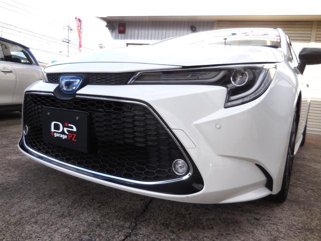 カローラツーリング ハイブリッド ダブルバイビー 法人1オナ 禁煙車 衝突軽減 車線逸脱 LED オートHiビーム 専用AW クルーズコントロール ハーフレザー 9inDオーディオ ナビTV フルセグ BT バックカメラ USB ETC ドラレコ(25枚目)