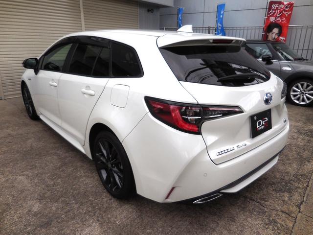 カローラツーリング ハイブリッド ダブルバイビー 法人1オナ 禁煙車 衝突軽減 車線逸脱 LED オートHiビーム 専用AW クルーズコントロール ハーフレザー 9inDオーディオ ナビTV フルセグ BT バックカメラ USB ETC ドラレコ(28枚目)