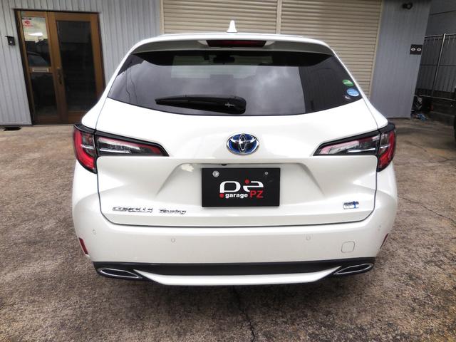 カローラツーリング ハイブリッド ダブルバイビー 法人1オナ 禁煙車 衝突軽減 車線逸脱 LED オートHiビーム 専用AW クルーズコントロール ハーフレザー 9inDオーディオ ナビTV フルセグ BT バックカメラ USB ETC ドラレコ(31枚目)